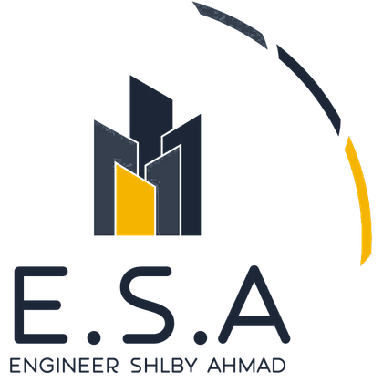 הלוגו של E.S.A — Engineer Shalby Ahmad