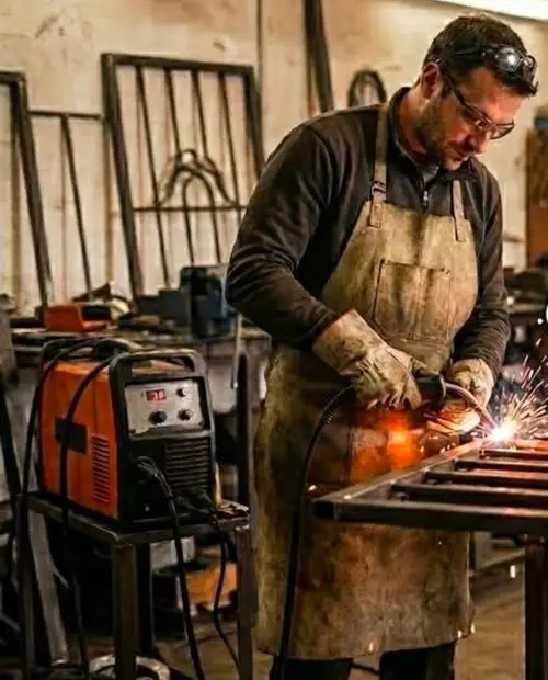 ריתוך במסגרייה